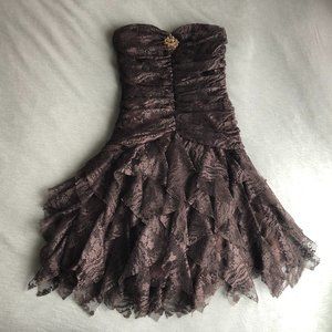 LIKE NEW Jessica McClintock Strapless Dress